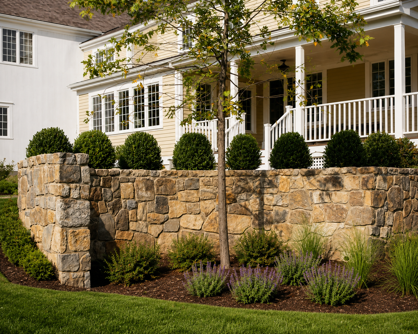 Residential wall